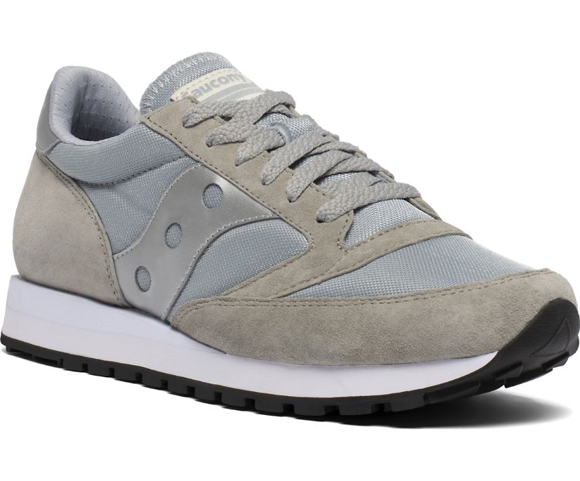 Women's Saucony Jazz 81 Originals Grey / Silver | Singapore 028WNBY